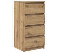 vidaXL Sideboard Artisan Oak 37.5x35x76 cm Engineered Wood