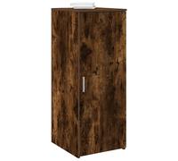 Storage Cabinet Smoked Oak 1 Shelf 40 x 45 x 103.5 cm Brown Engineered Wood