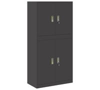 Storage Cabinet Steel Lockable vidaXL