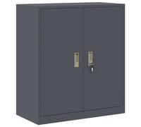 Storage Cabinet Steel Office Industrial Furniture Solution Lockable Box vidaXL