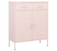 Storage Cabinet Steel Sideboard Bookcase Display Cabinet Multi Colours vidaXL