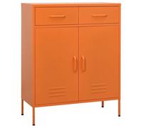 Storage Cabinet Steel Sideboard Bookcase Display Cabinet Multi Colours vidaXL