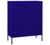 Storage Cabinet Steel Sideboard Bookcase Display Cabinet Multi Colours vidaXL