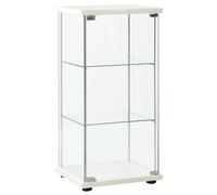Vidaxl Storage Cabinet Tempered Glass White