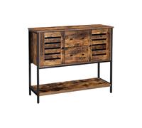 Storage Cabinet with Open Shelf