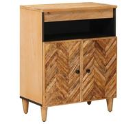 vidaXL Storage Cabinets Brown 60 x 33.5 x 75 cm Solid Mango Wood, Modern Living