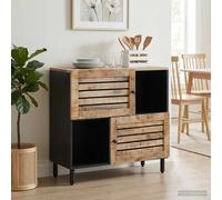 Storage Cabinets Brown 80 X 33.5 X 75 Cm Solid Mango Wood
