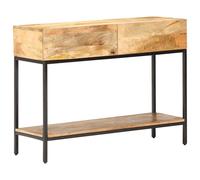 Storage Cabinets with Drawer with Door Brown Solid Mango Wood Media vidaXL