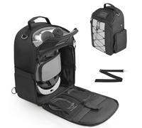 Storage Carrying Case Compatible with Meta Quest 2/Quest 3/Quest 3S/Quest Pro, Travel Backpack Bag for VR Headset, Elite Strap, Controllers & Accessories