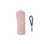 Storage Case for DJI Osmo Pocket 4 Pro, All-Inclusive Protective Carrying Case with 3 Independent Filter Slots, Hard Shell Shockproof Scratch-Resistant Storage Box with Hand Rope，Pink