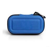 Storage Case for Insulin Organizer Holds 8 Bottles 10ML Portable EVA Bag Travel Medicine Container Compact with Mesh Pocket Blue 16x8x8.5cm for Medication Essential Oils Skincare S