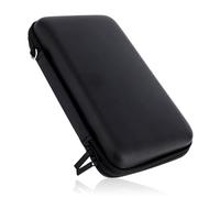 Storage Case for New 3DS, 3DS, 2DS XL, DSi, DS Lite, Waterproof Protective Carrying Case with Detachable Wrist Strap Compact Hard Shield for Handheld Game Player