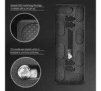 Storage Case Plate High Strength Durable for SLR Camera Tripod Ball Head ACRA KIRK RRS for JUSINO PU40 (PU100)