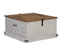 Storage Chest HALDEN Solid Wood Pine Toy Box Storage Chest vidaXL