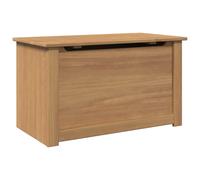 Storage Chest with Lid Home Organiser Box Solid Wood Pine vidaXL
