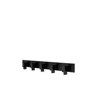 Storage Coat Rack Black