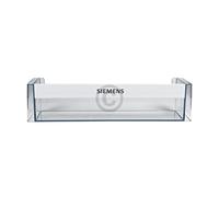Storage compartment compatible with Siemens 00704405 bottle rack 440 x 100 mm for fridge doors