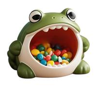Storage Container - Desktop Cute Frog Storage Tray Treat Bowl,Cookie Jar Jewelry Tray Organizer Bins Animal Candy Dish Small Home Decor for Men Women Bedroom Entryway
