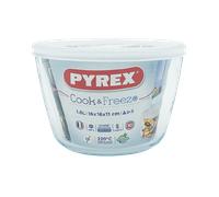 Pyrex Round Glass Dish with Lid 1.6 L