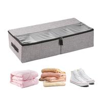 Storage Containers Under The | Adjustable Compartment With Handles | Under The Shoe Storage Boxes, For Closet Living Room Home Clothing Toys Boots High Heels Down Blanket