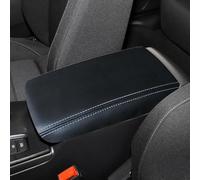 storage cover Car Center Console Armrest Box Cover Microfiber Leather Protection Pad For Civic 11th 2022(Black Titaniul ine)