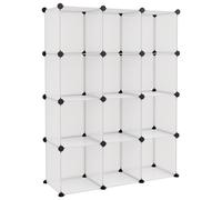 Storage Cube Organiser PP Shoe Rack Room Divider Multi Colours/Sizes vidaXL