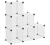 Storage Cube Organiser PP Shoe Rack Room Divider Multi Colours/Sizes vidaXL