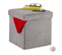 Storage cube, upholstered stool, upholstered cube, folding ottoman, velvet stool
