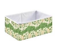 Storage Cubes Bins Foldable Cloth Storage Organizer Baskets for Classroom 11.02x11.02x11.02in Brahmi Ginseng Theater Style