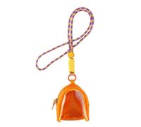 Storage & Display Bag for Tamagotchi Paradise - Oxford Cloth + Transparent PVC Case with 2 Optional Length Hanging Strap, Protective Carry Bag for Tamagotchi Paradise Device