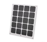 Storage display box for badges and medals constructed from acrylic, offering protection and quick access to organized collections (large white)