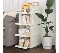 Storage Drawers, 32.5cm wide Cupboard Organiser, Bathroom Stackable Shelf
