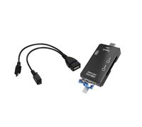 Storage Expansion Compatible with Fire TV Stick, Samsung, SD Card Reader File Transfer Kit for Firesticks, Media Devices, Gaming Systems, 3 in 1 Card Reader for SD Card, Micro SD (OTG Cable Included)