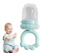 Storage Feeder - Soft Grade Silicone Baby Bite Toy, Portable Chew Jam, Reusable Teething Food Dispenser, Child-friendly Grinding Tool, Practical Care Brus