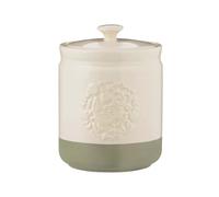 Storage Jar 1.5L Stoneware Farm Cockerel Hen Coffee Rice Flour Airtight Canister
