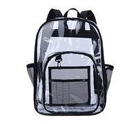 Storage Large Capacity Student Transparent Backpack Pvc Texture Of Backpack Schoolbag Wheeled Laptop Backpacks for Women