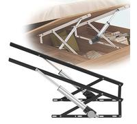 Storage Lift Kit Heavy Duty Bed Storage Lift, 2PCS Electric Heavy Duty for Storage Box Bed Sofa Storage Saving (Black,150CM)