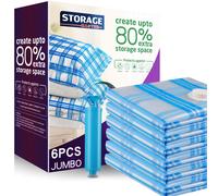 Storage Master Space Saver Bags for Travel and Home Reusable Vacuum St