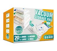Storage Master Space Saver Bags for Travel and Home Reusable Vacuum St