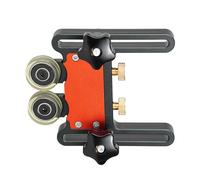 Storage Material Roller, Table Unfolding Roller Leadership Roller, Aluminium Alloy , Double Wheel Device to the Table,Roller Guide, Table Top