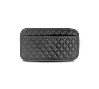 Storage Nets for Campervans PU Leather Car Storage Pocket Seat Back/Door/Center Console Organizer For Small Stuff Car Storage Bag Universal For All Vehicles Car Boot Organiser(L)