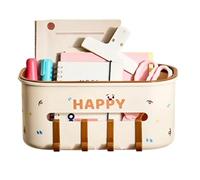 Storage next to the bed - portable storage organizer, compact design with multiple compartments and easy access | For bedroom, bedside table, living room, remote control, books, time