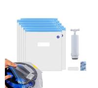 Storage of 3D Printer Filaments | PLA Filament Dryer | Remove Moisture Moist Filaments, Coil Storage Seal Bag Sets with Hand Pump with Sealing Clips