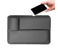 Storage of car seats, car seat seam storage box, PU leather, slim comfortable seat inserts, ergonomic high-performance car storage cup for phone, wallet, buttons, glasses cards