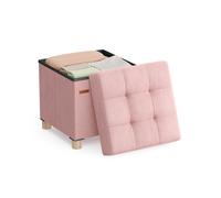 Storage Ottoman 37 L, Jelly Pink