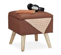 Storage ottoman Padded Pouffe Compact Lightweight Storage Footstool 120 kg