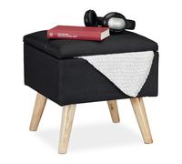 Storage ottoman Padded Pouffe Compact Lightweight Storage Footstool 120 kg