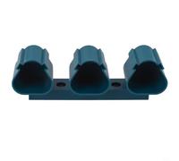 Storage Rack for Bosch 12V for battery 3-in-1 Hanger Red Storage(blue.) | Secure wall fix, holds 10.8V/12V cells, prevents clutter, includes screws, red or blue finish