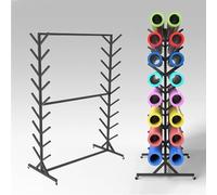 Storage Rack for Photography Backdrop, Rolling Large Capacity Background Paper Roll Holder with Caster for Studio Office School, Easy Assembly