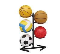 Storage Rack for Sports Equipment, versatile storage rack,Space-Saving Ball Storage Rack for Sports Equipment - Efficient for Garage & Home Storage Solutions,（Negro,50x28x70cm）